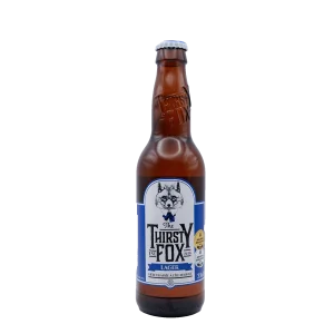 Thirsty Fox Lager 33cl